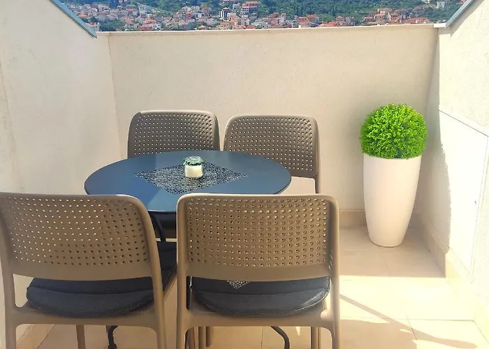 Sunset View - Cozy With Stunning Panoramic View Appartement Trogir